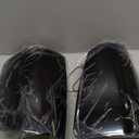 Car Wing Mirror Covers Cap Fits for Focus 2005-2008, 1 Pair Door Side Rearview Mirror Cover ABS Housing Protector Trim Replacement Accessories