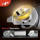 A-Premium Front Driver Side Manual Window Regulator Compatible with Nissan