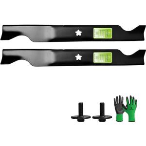 Parts Camp 2 Pack Lawn Mower Blades 532405380 for Husqvarna 46 Inch Deck