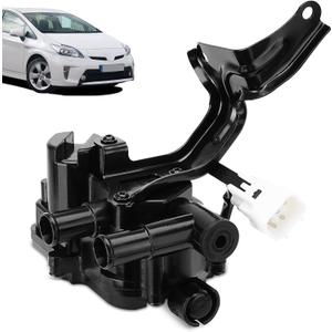 16670-21010 Coolant Control Valve Assembly Heater Control Water Valve with Bracket Compatible with Toyota Prius 2004-2009 1.5L 4 Cyl Replace# 601-021 1667021010 EHV116