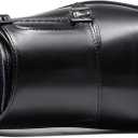 Bruno Marc Men's Dress Loafer Shoes Monk Strap Slip On Loafers (6.5 Wide, 2/Black)