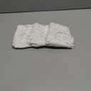 Esembly Cloth Diaper Inner - Organic Cotton Fitted Diaper- Soft, Ultra-Absorbant, Trim-Fitting Layer to Pair with Waterproof Outer for Blowout-Proof Diapering - 3-Pack, Size 1 (7-17lbs)