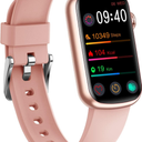 FITVII Slim Fitness Tracker with Blood Oxygen, Blood Pressure, 24/7 Heart Rate and Sleep Tracking, IP68 Waterproof Activity Trackers and Smart Watches with Step Tracker, Pedometer for Women Men