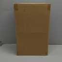 TIPGO Bathroom Trash Can with Lid, 4 Gallon / 15 Liter Small Garbage Can, Press Top Bin, Plastic Wastebasket with Pop-Up Lid for Bedroom, Living Room, Office (Black, 2 Pack)