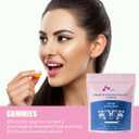 6 x GUITI Premium Feminine Balance Gummies, Hawaiian Pineapple Flavored Gummies, Pineapple Gummies for Women PH, Vaginal Probiotics, 60 Gummies