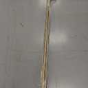 1 1/8 Inch Diameter Room Darkening Curtain Rods 110-160, Heavy Duty Window Wrap Around Drapery Rod with Aluminum Bracket, Accessories, Wall Mounted Ceiling Mounted, Adjustable Length, Brushed Gold