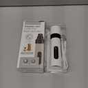 Silent Groom Pro Nail Grinder - Silent Groom Pro for Dogs and Cats, Dog Nail Trimmer with Replacement Grinding Heads, Quick USB Charge(with 2 Replacement Head)