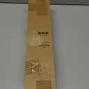 Wood Curtain Rods for Windows 48 to 84 Inch, 1 Inch Adjustable Heavy Duty Decorative Window Treatment Rods, Vintage Farmhouse Wooden Drapery Pole with Boho Wood Grain Finials, Easy Install (36''-88'' (1 Pack))