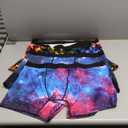 1 or 3 Pack Men's Novelty Boxer Briefs Funny Boxer Shorts Hilarious Gag Gifts Christmas Underwear for Men No Fly, Size 2XL