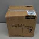 EUHOMY Countertop Ice Maker Machine with Handle, 26lbs in 24Hrs, 9 Ice Cubes Ready in 6 Mins, Auto-Cleaning Portable Ice Maker with Basket and Scoop, for Home/Kitchen/Camping/RV. (Black)