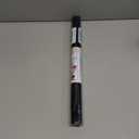 WPCTEV Static Cling Total Blackout Privacy Window Film Cover 100% Light Blocking No Glue Black Window Tint for Home Room Darkening Easy Removal 17.7 Inch x 6.5 Feet