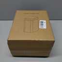 Yatmung Touchless Bathroom Trash Can - 2.5 Gallon Smart Trash Can Sensor Motion - Skinny Trash Bin with Lid - Electric, Narrow, Plastic, Auto Open - Small Slim Automatic Garbage Can (Black)