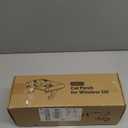 Zakkart Cat Perch for Window Sill with Bolster - Orthopedic Hammock Design with Premium Hardwood & Robust Metal Frame - Cat Window Seat for Large Cats and Kittens - Natural Color Wood Gray Bed, 24''W