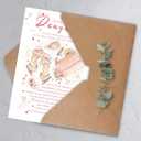 2 x Birthday Card Gifts for Daughter from Mom Dad,Daughter Birthday Card, Daughters Birthday Gifts decoration Adult
