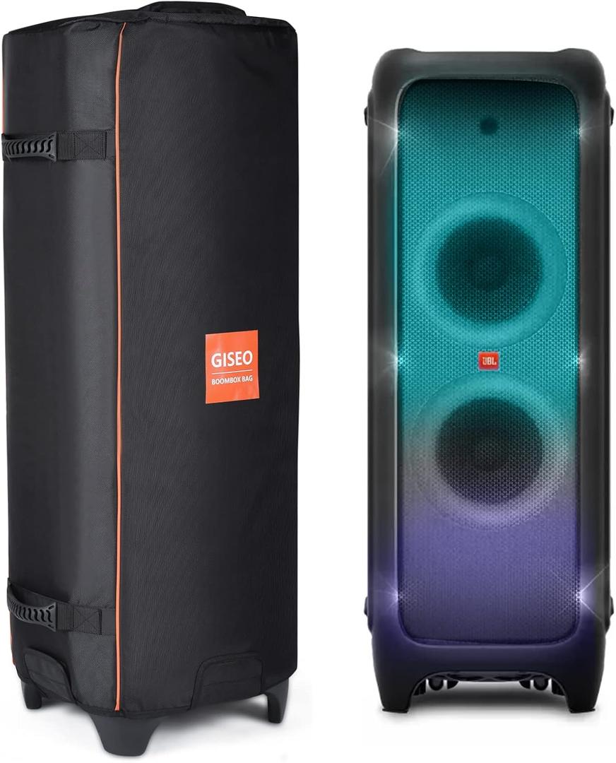 Rugged Speaker Bag Carry Case Compatible with JBL Party Box Series, Portable Speaker Tote Backpack (for JBL Partybox 1000) (For JBL partybox 1000 bag)