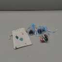 2PCS Tree of Life Car Diffuser Aromatherapy Essential Oil Black Stainless Steel Locket with Vent Clip 12 Felt Pads