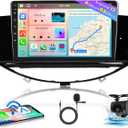 [8 Core 4+64G] Android Car Stereo for Subaru Tribeca 2007 2008 2009 2010 2011 Radio 9 Inch 1280*720P IPS Touchscreen Car Radio with Wireless Carplay Android Auto 59UI GPS WiFi 32EQ DSP Backup Camrea