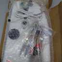 Handheld Sewing Machine,Two dear,Mini sewing machine,Easy to Use and Fast Stitch Suitable for Clothes,Fabrics, DIY Home Travel Electric Handheld Sewing Machine for Beginnerswhite