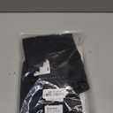 Ruffled Pillow Cases Set of 2, Black Standard Pillow Shams Brushed Microfiber Edge Ruffled Soft Pillow Cover with Envelope Closure for Bedding Decor (20"x26")