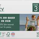 Eco by Naty Eco-Friendly Baby Diapers - 100% Plant-Based Materials on Skin, Soft, for Sensitive Skin & Super Absorbent (Size 3, 100 Count)