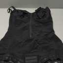 SHAPELLX Shapewear for Women Tummy Control Half Body Shaper Snatched Zipper Butt Lifting Faja Colombiana Bodysuits for Women (Large, Black)