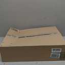 Bemis 500EC Durable Wood Toilet Seat with Easy Clean Hinges, Made in USA, Round, White