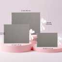 3 x Scrapbook Photo Album 40 Pages Scrap Book Memory Book 8.5 x 11.5 inch Guest Book Scrapbook, Baby Shower Gifts, Valentines, Engagement Gifts (Grey)