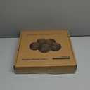 Skyflame 2-Inch Ceramic Fire Balls, 25PCS Round Fire Pit Balls for Indoor and Outdoor Fire Bowl Fireplace DIY Accessory, Black