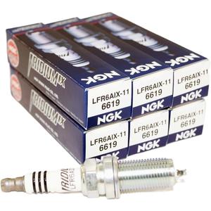 NGK 6619 Iridium Spark Plugs LFR6AIX-11-6 Pack