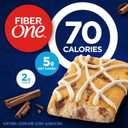 Fiber One 70 Calorie Soft Baked Bars, Cinnamon Coffee Cake, Mega Pack, 18 Ct, 16 oz (EXP 03/04/27)