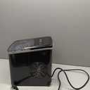 Frigidaire Countertop Portable, 26 lb per Day Bullet Ice Maker Machine (Black Stainless Steel)