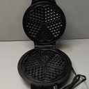 Mueller Heart 5 Waffle Maker, Waffle Iron, Adjustable Browning Control & Nonstick, Cool Touch Handle, Easy to Clean, Small Kitchen Appliances