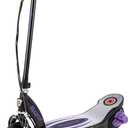 Razor Power Core E100 Electric Scooter for Kids Ages 8+ - 100w Hub Motor, 8" Pneumatic Tire, Up to 11 mph and 60 min Ride Time, for Riders up to 120 lbs (Purple)