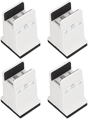 Bed Risers,Bed Risers,6 inch,Furniture Risers,Desk Riser,Table Risers,4Pcs Bed Riser, Rubber Furniture Riser Bed Blocks Sofa Risers Table Desk Feet Raising Pads with Screw Clamp