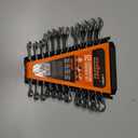 HORUSDY 12-Piece Metric Wrench Set | Combination Wrench Set with Organizer | 12 Point | 8mm - 19mm | Chrome Vanadium Steel