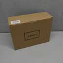 Burnt Orange Halloween Flameless Pillar Candles with Remote, Ghost LED Wax Candles Battery Operated Set of 3