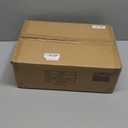 Melamine Dinnerware Sets - 12pcs Square Plates and Bowls Sets For 4, Indoor Outdoor Use, Dishwasher Safe, Black & Gold (BK&GD)