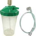 Westmed 6 LPM Humidifier Bottle w/15" Adapter Tubing