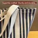 Multifunctional Large-Capacity Reusable Zebra Print Shopping Bag - Waterproof & Durable Material, Dual Handheld & Shoulder Strap Design with Inner Pocket, Stylish Foldable Grocery Tote