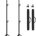 2 Pack Heavy Duty 9.2 Feet/110'' Light Photography Tripod Stand, Aluminum Spring Cushioned Lighting Stand with Carry Bag for Relfectors Portrait, Softboxes, Umbrellas, Backgrounds, Flash, 280CM