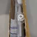 Tension Curtain Rod 30 To 63 Inch White Tension Rods Adjustable Spring Loaded Curtain Rods 7/8" Curtains Rods No Drilling Tension Rods For Windows Bedroom Closet Doorway Door