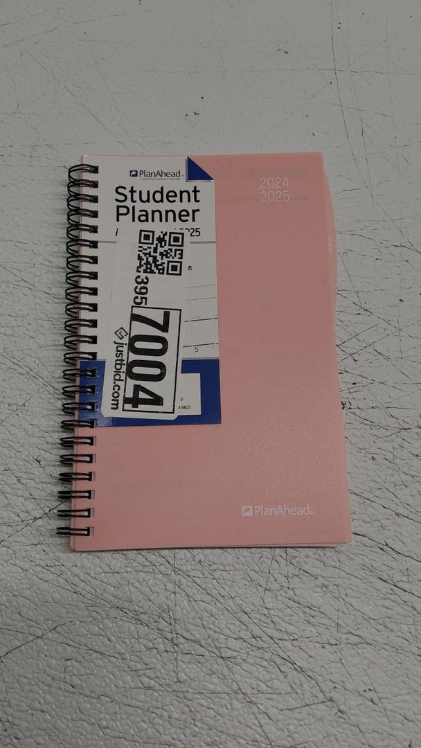 PlanAhead Student Planner Aug 2024- July 2025 Pink