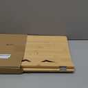 Geelin Christian Gift for Women Large Bible Stand for Display at Home Adjustable Bamboo Bible Holder Stand Tray Page Clip Portable Stable Hard-Wearing Easter Religious Gift(Classic,15x11'')