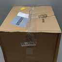 IRIS USA Airtight Dog Food Storage Container, Up to 30 lbs, Attachable Wheels, for Dog Cat Bird and other Pet Food Storage Bin, Keep Fresh, Easy Mobility, BPA Free, Navy/Pearl