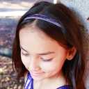 FROG SAC 6 Glitter Headbands for Girls, Adjustable Non Slip Thin Elastic Hair Bands for Kids, Stretch Heart Zig Zag Girl Hair Accessories, Sparkly Headband, Head Band Hairband (Multicolor 3, Kids) (6 Count (Pack of 1))