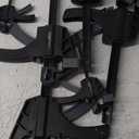 Amazon Basics 6-Piece Trigger Clamp Set, 2 Pack of 4-inch, 4 Pack of 6-inch, Black/Grey