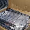 Clothes Rack Load 450 LBS, Heavy Duty Garment Rack, Standing Rolling Metal Hanging Clothes with Sturdy Wheels & Shelves, Black