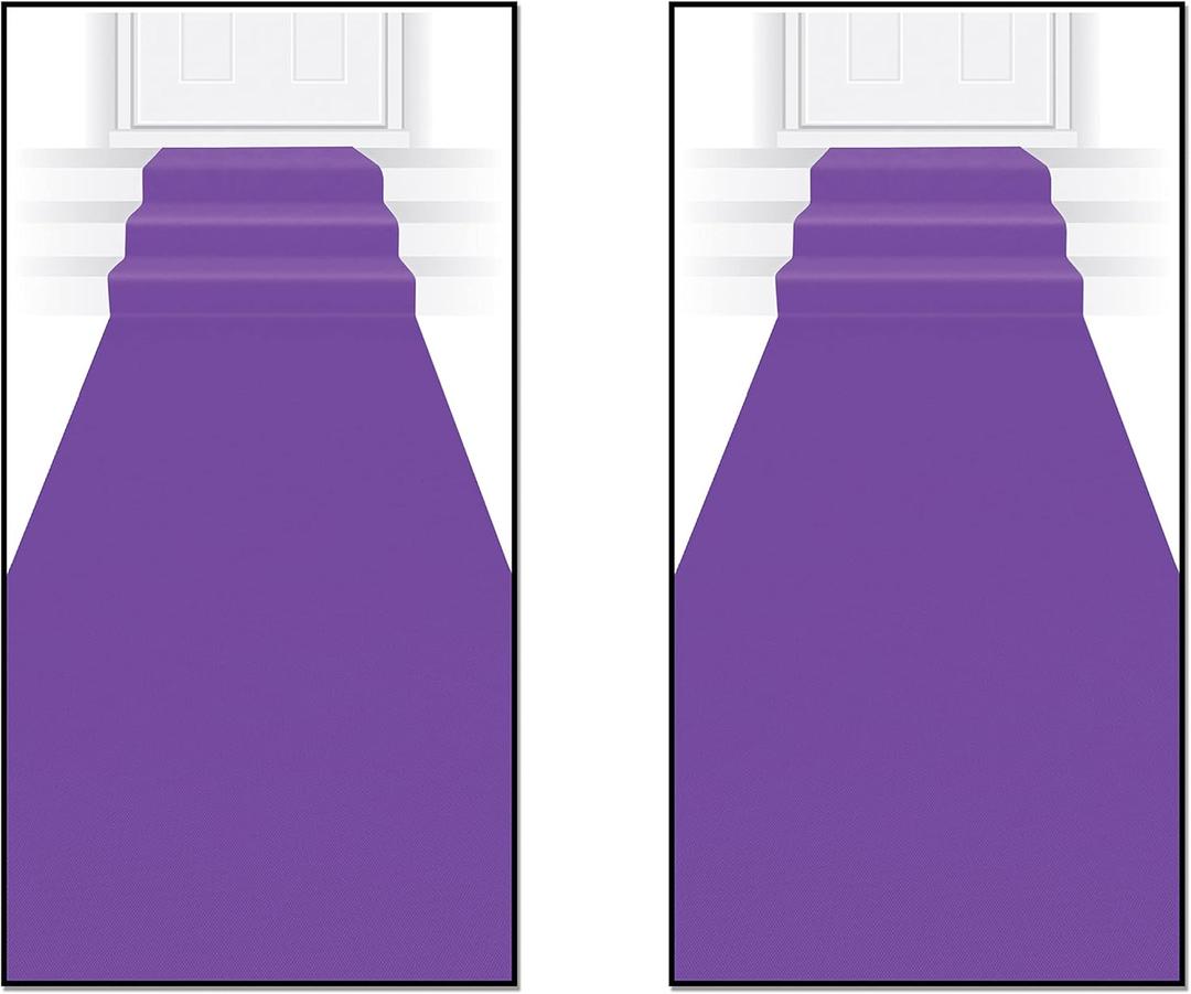 Purple Carpet Sidewalk Runner Pack of 2 (Onesize)
