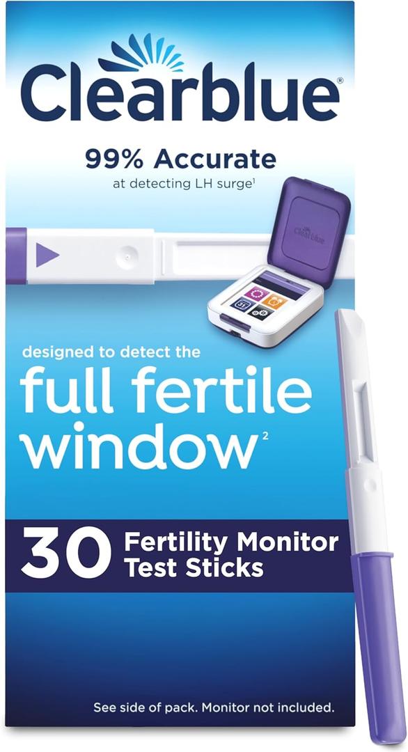 Clearblue Fertility Monitor Test Sticks, 30 Count