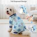4 Pack Dog Pajamas Pet Costumes Dog Jammies Onesies Sweatshirt Adjustable Breathable Stretchy Clothes for Puppy Small Medium Large Dogs Girls Boys,XL